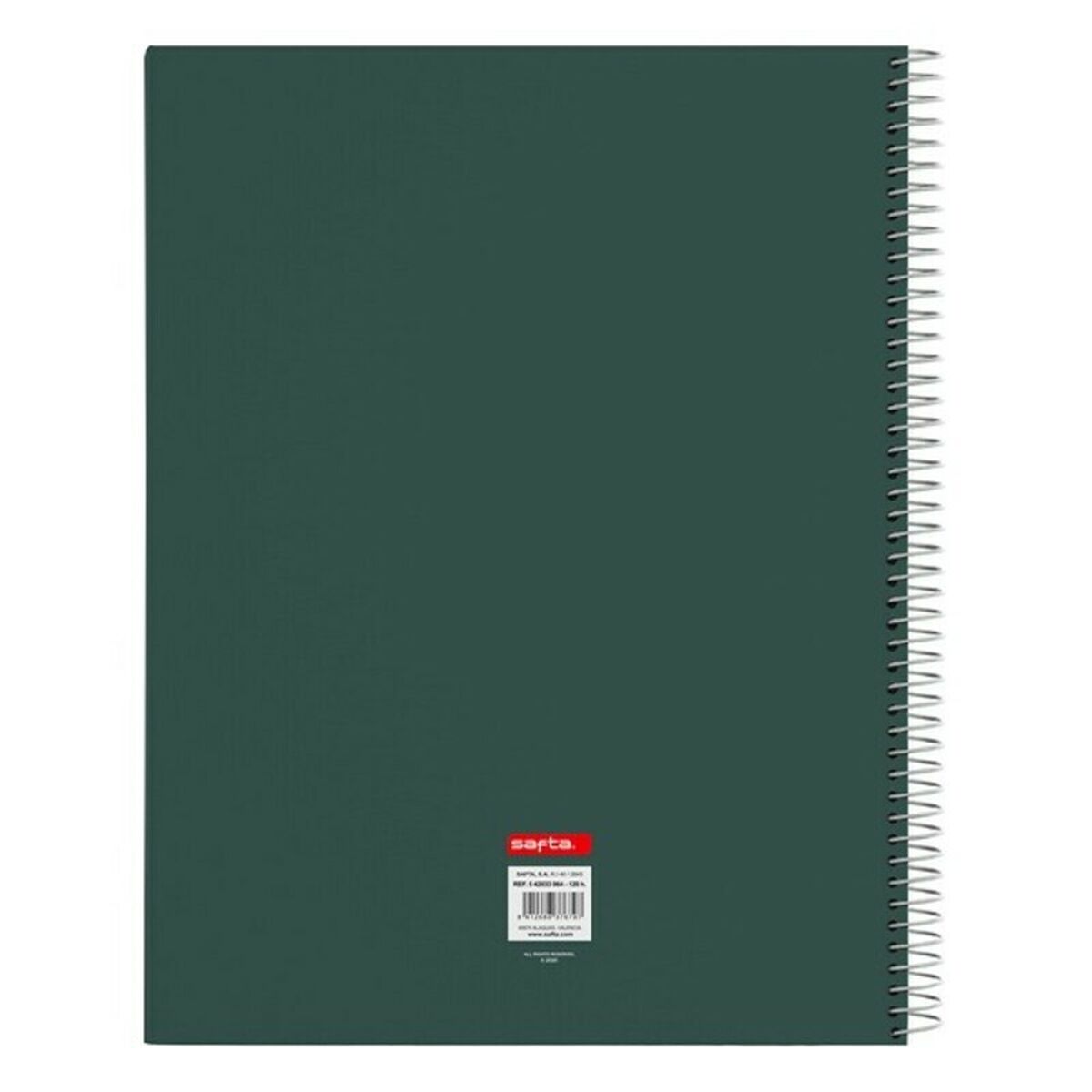 Записная книга на пружине Safta M064 Серый A4-2