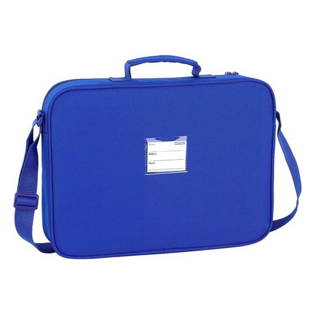 Schulmappe Real Zaragoza Blau (38 x 28 x 6 cm)-2