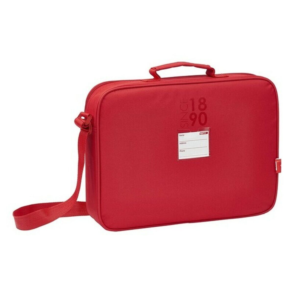 Carteira escolar Sevilla Fütbol Club Vermelho (38 x 28 x 6 cm)-2