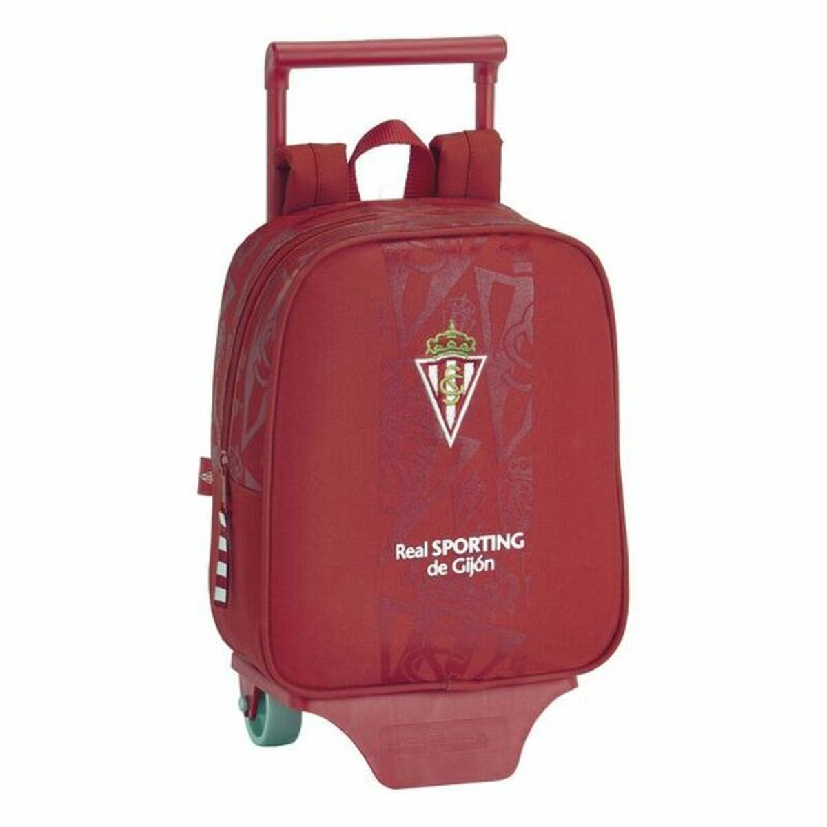 Schulrucksack mit Rollen 805 Real Sporting de Gijón 611972280 Rot-4