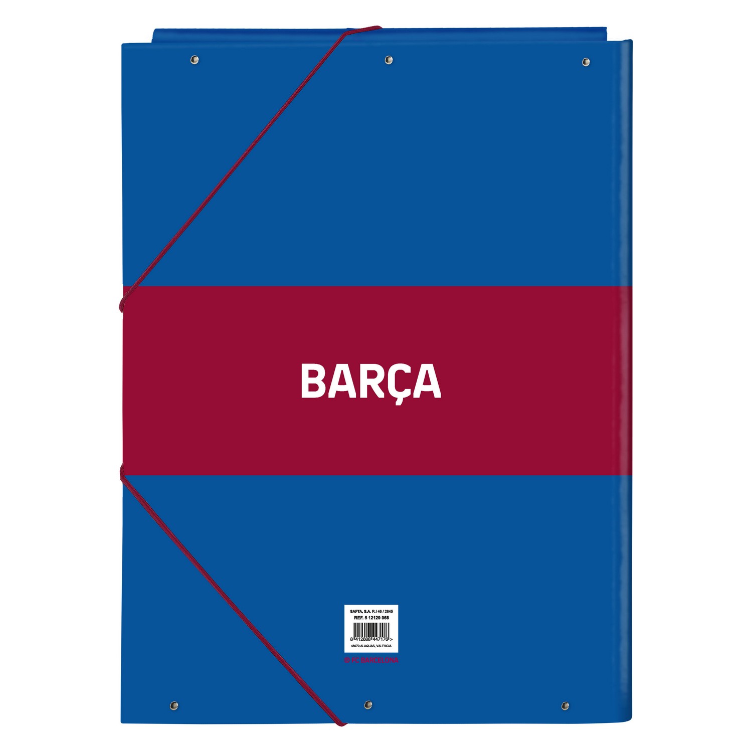 F.C. Barcelona Ordner M068 Dunkelbraun Dunkelblau A4-2
