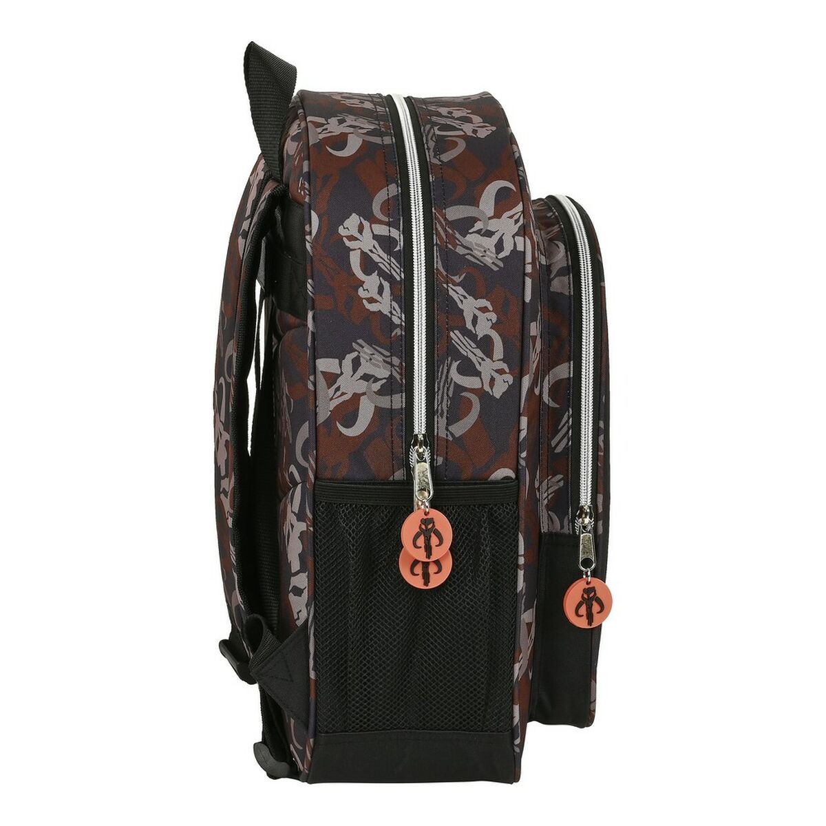 Schulrucksack The Mandalorian The Guild Schwarz Braun (32 x 38 x 12 cm)-3