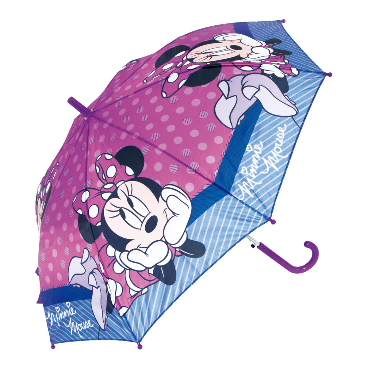 Minnie Mouse Lucky Pink Automatic Umbrella (Ø 84 cm)