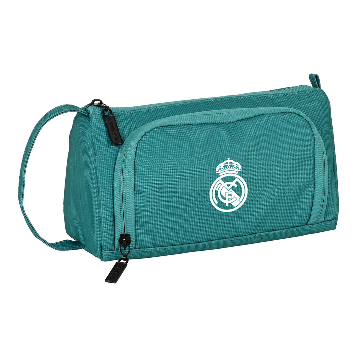 Школьный пенал Real Madrid C.F. Белый Бирюзовый зеленый 20 x 11 x 8.5 cm (32 Предметы)-2