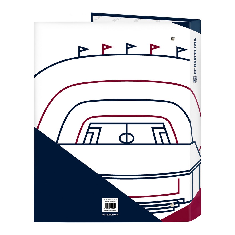 Папка-регистратор F.C. Barcelona Синий Тёмно Бордовый A4 (25 mm)-2