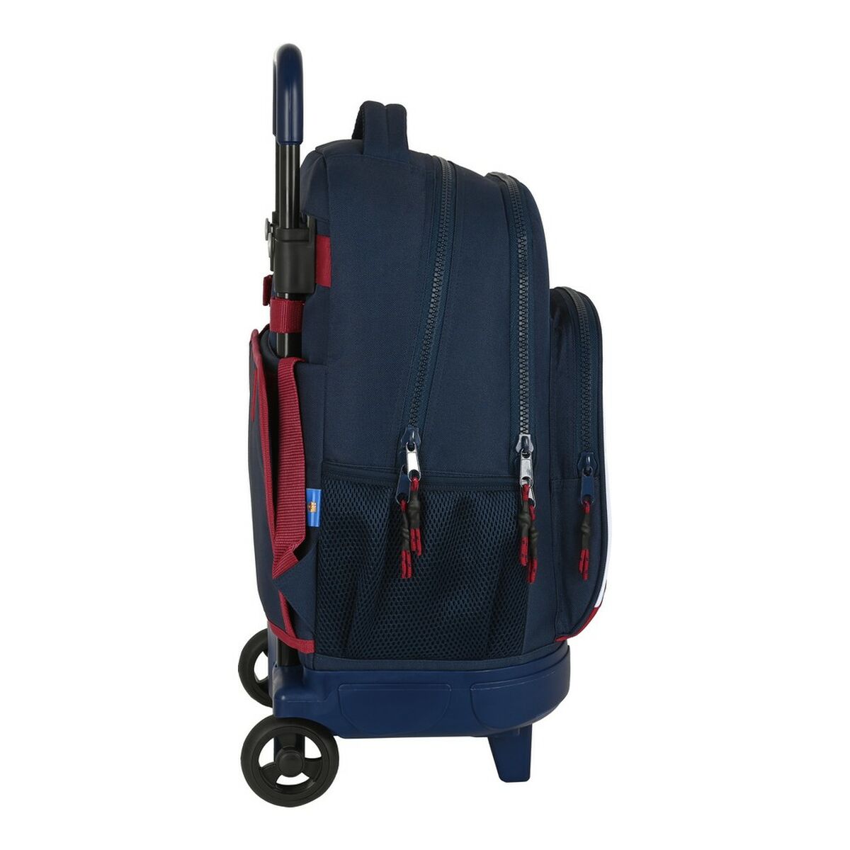 Schulrucksack mit Rollen F.C. Barcelona Corporativa Blau Dunkel Burgund (33 x 45 x 22 cm)-4