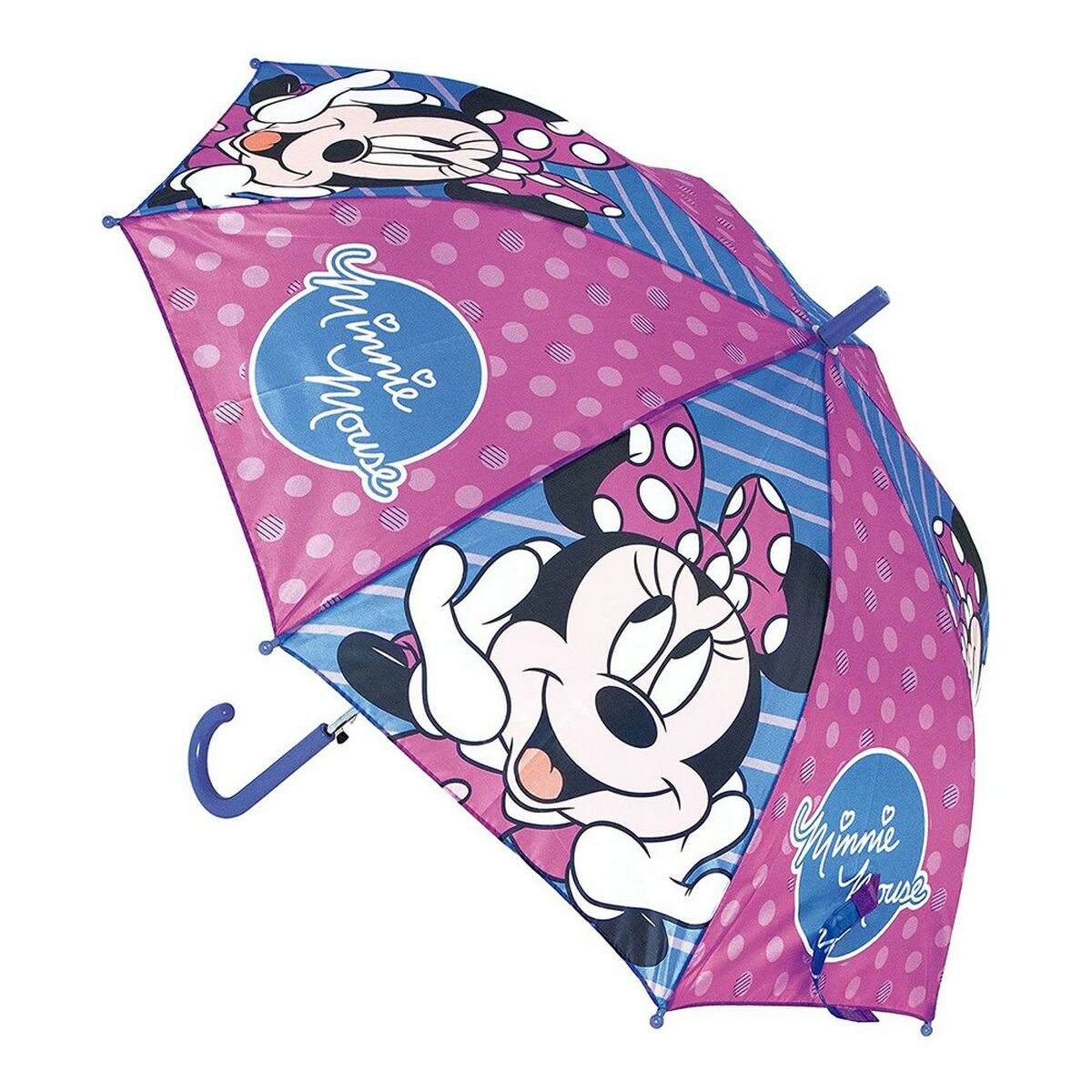 Автоматический зонтик Minnie Mouse Lucky Синий Розовый (Ø 84 cm)-2