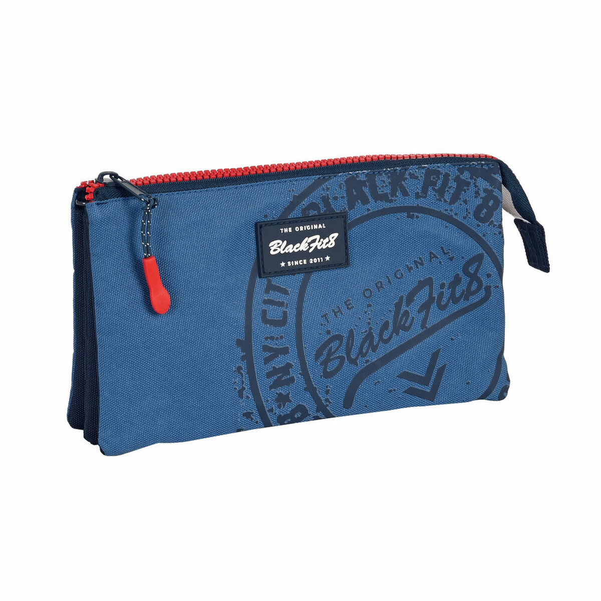 Lápiz escolar BlackFit8 Stamp Azul (22 x 12 x 3 cm)