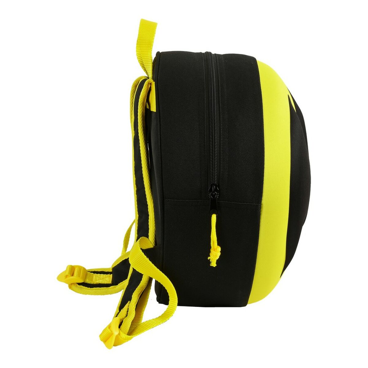 Kinder Rucksack 3D Batman Schwarz Gelb (31 x 31 x 10 cm)-3