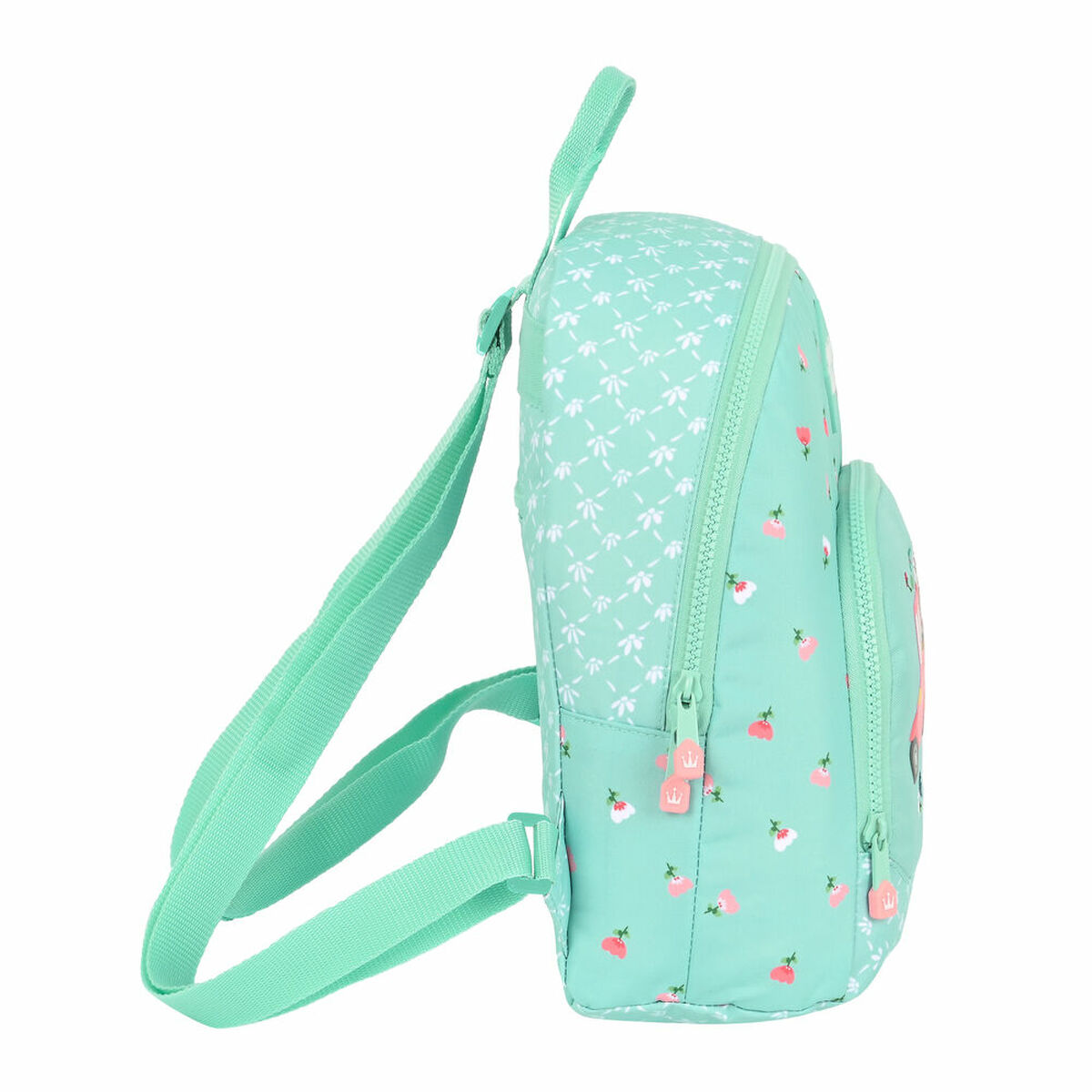 Kinderrucksack Glow Lab Pepa Mini Grün (25 x 30 x 13 cm)-2