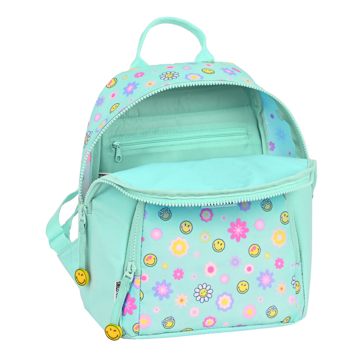 Детский рюкзак Smiley Summer fun Mini бирюзовый (25 x 30 x 13 cm)-3