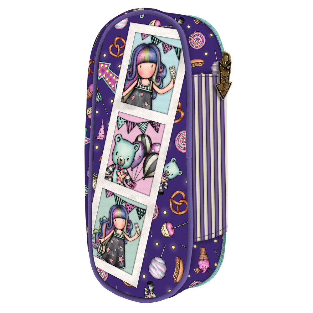 Школьный пенал Gorjuss Up and away Фиолетовый (10 x 23 x 6 cm)-2