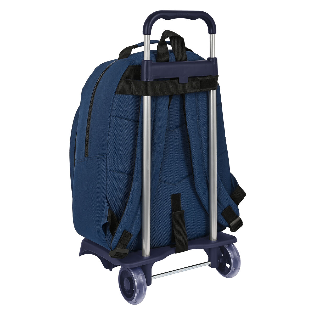 Школьный рюкзак с колесиками BlackFit8 Urban Чёрный Тёмно Синий (32 x 42 x 15 cm)-2