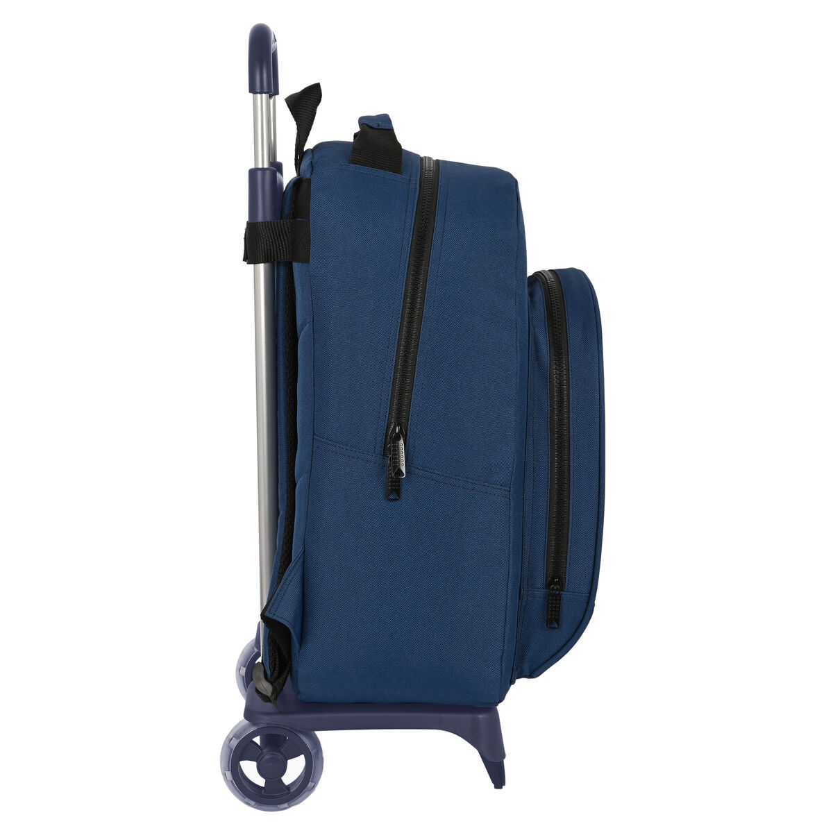 Школьный рюкзак с колесиками BlackFit8 Urban Чёрный Тёмно Синий (32 x 42 x 15 cm)-3