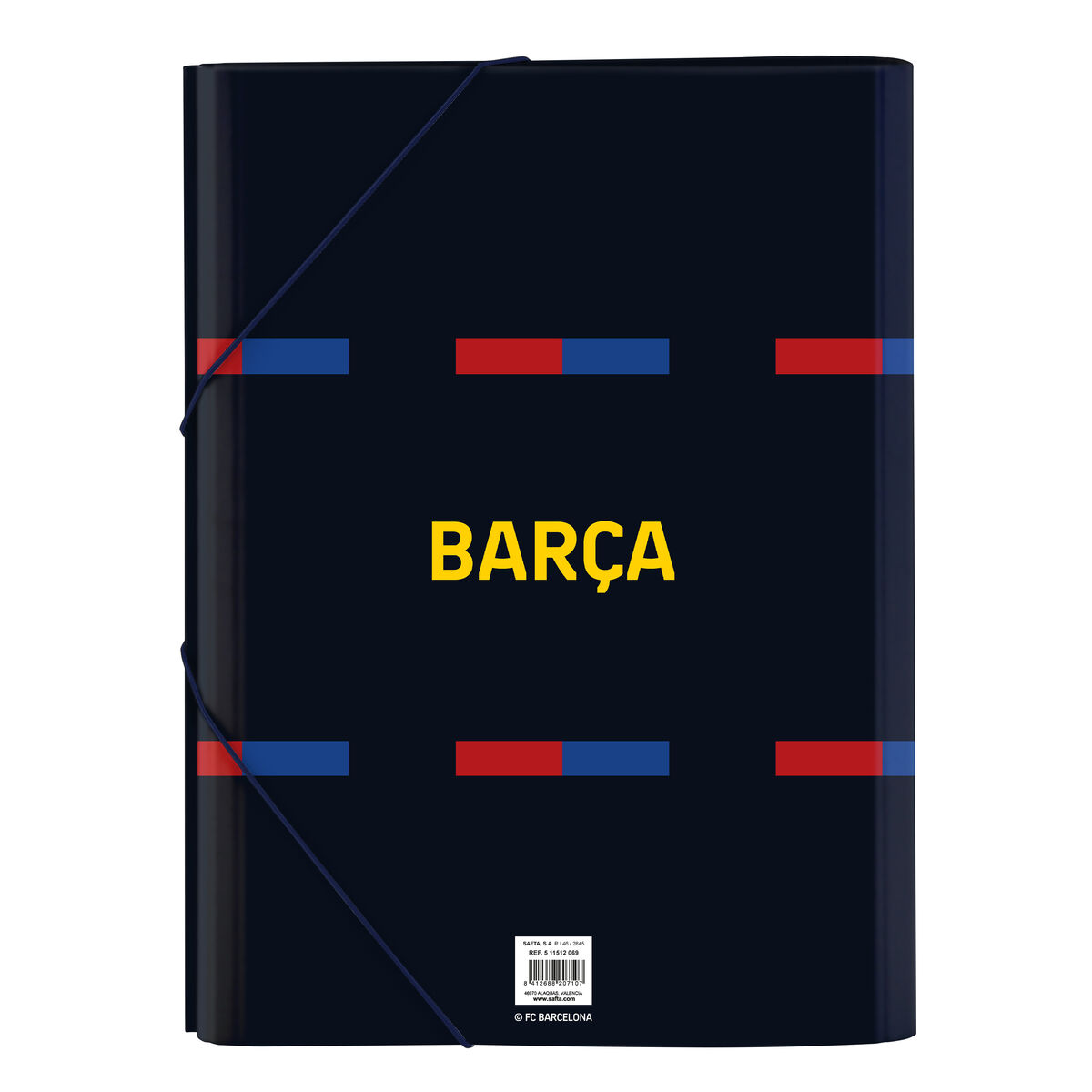 Папка F.C. Barcelona Тёмно Бордовый Тёмно Синий A4 (26 x 33.5 x 4 cm)-2