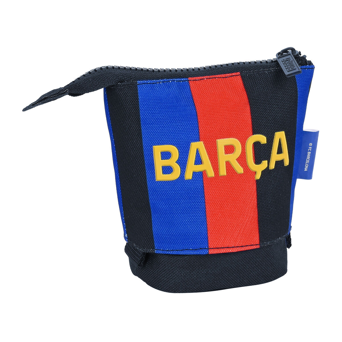 Вертикальный пенал F.C. Barcelona Тёмно Бордовый Тёмно Синий (8 x 19 x 6 cm)-2