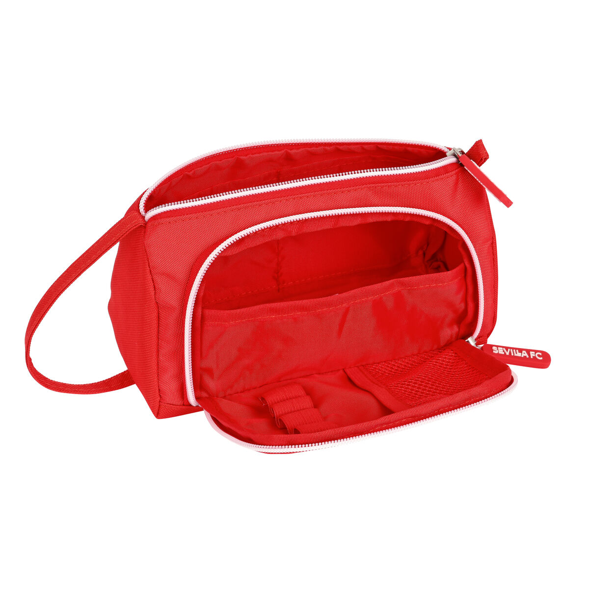 Школьный пенал Sevilla Fútbol Club Красный 20 x 11 x 8.5 cm-4