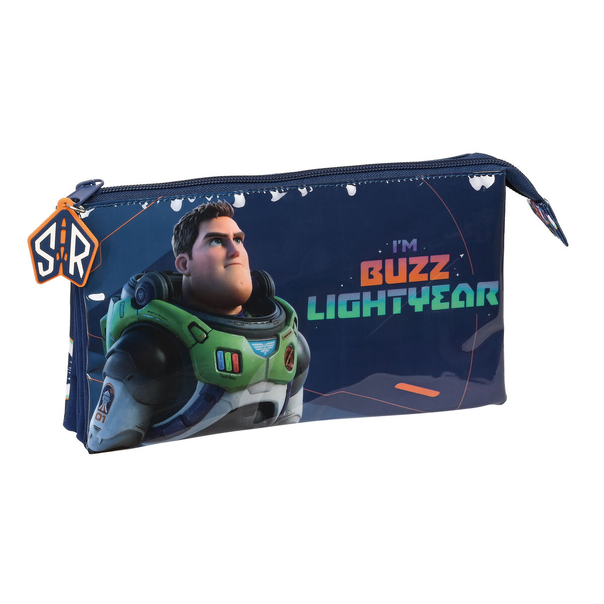 Buzz Lightyear Triple Bottle Dark Blue (22 x 12 x 3 cm)