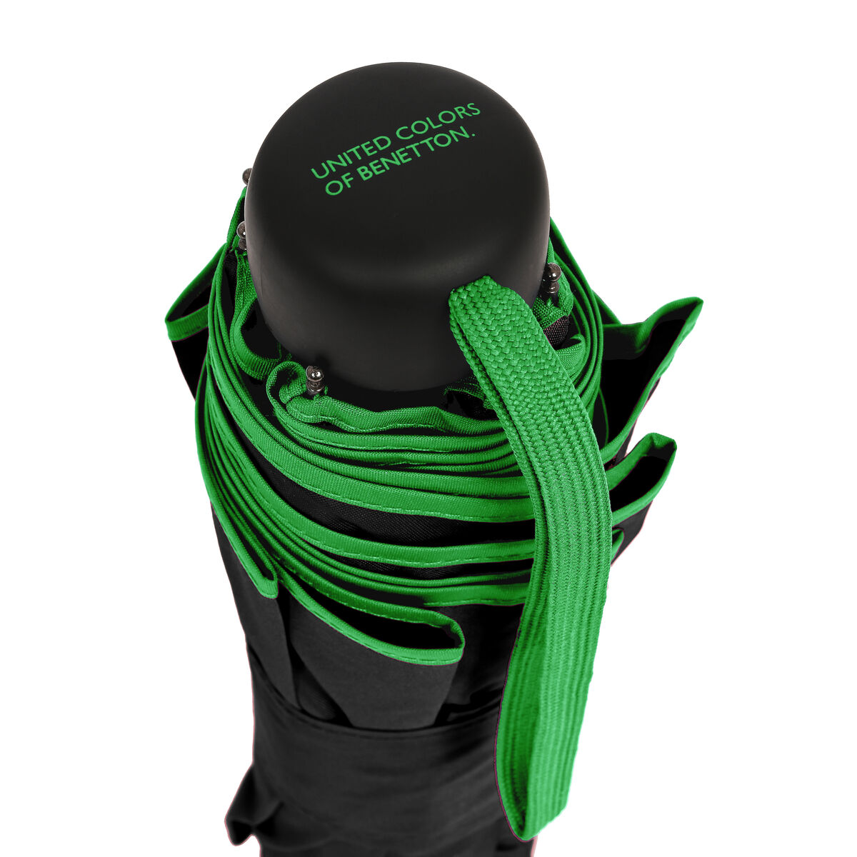 Складной зонт Benetton Чёрный (Ø 94 cm)-3
