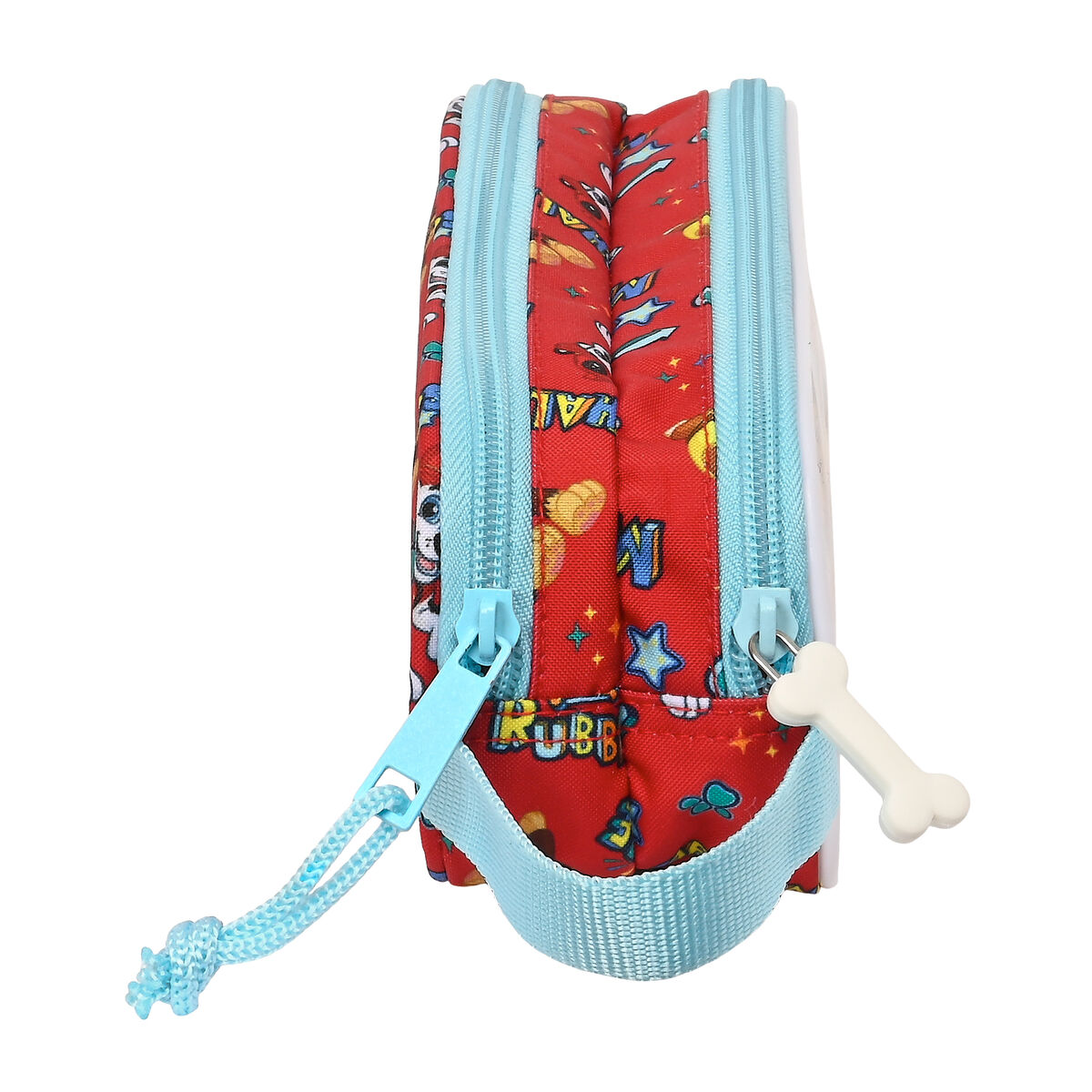 Двойной пенал The Paw Patrol Funday Красный Светло Синий (21 x 8 x 6 cm)-3