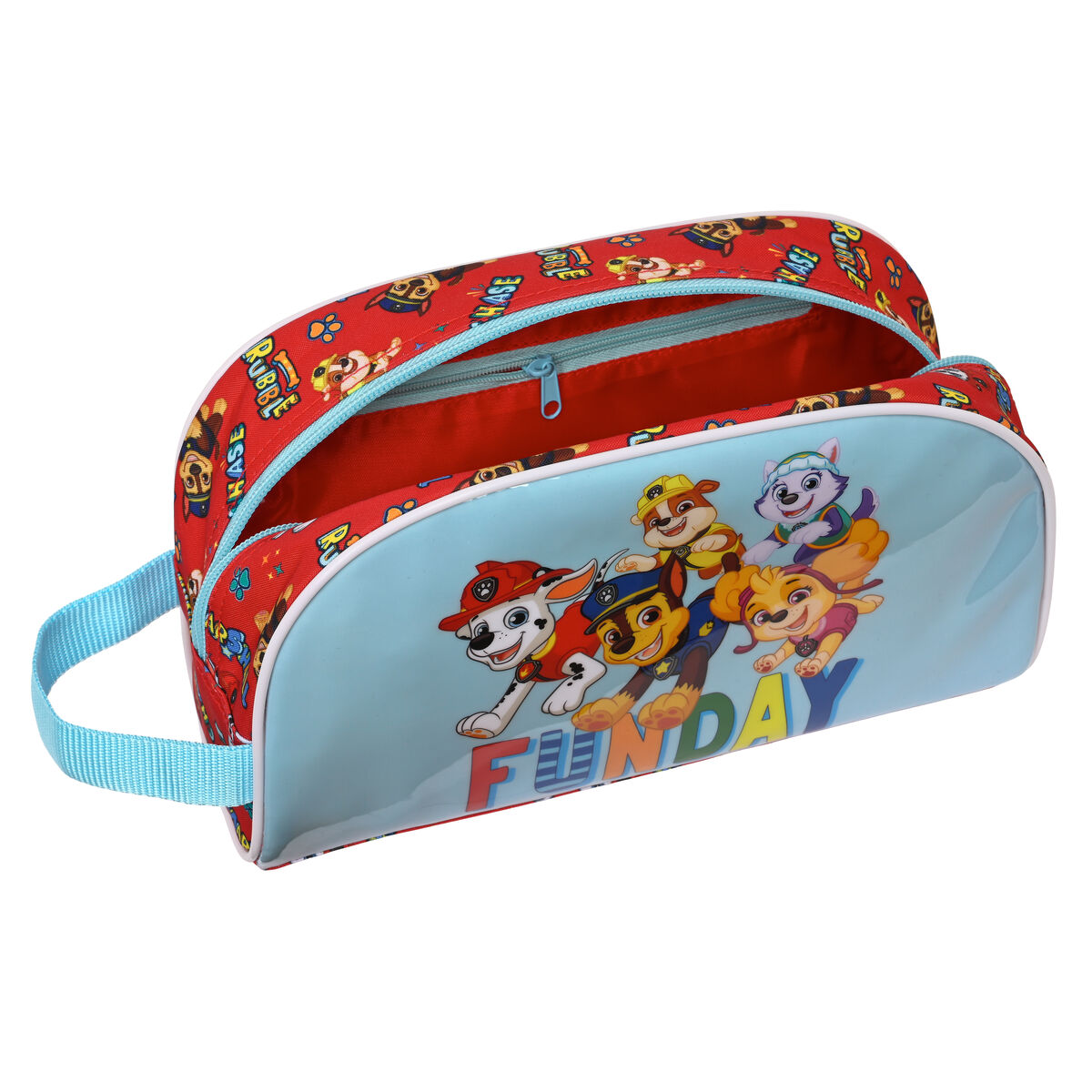 Школьный несессер The Paw Patrol Funday Синий Красный 26 x 16 x 9 cm-4