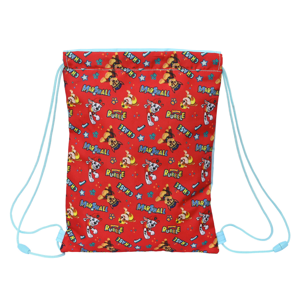 Сумка-рюкзак на веревках The Paw Patrol Funday Красный Светло Синий (26 x 34 x 1 cm)-4