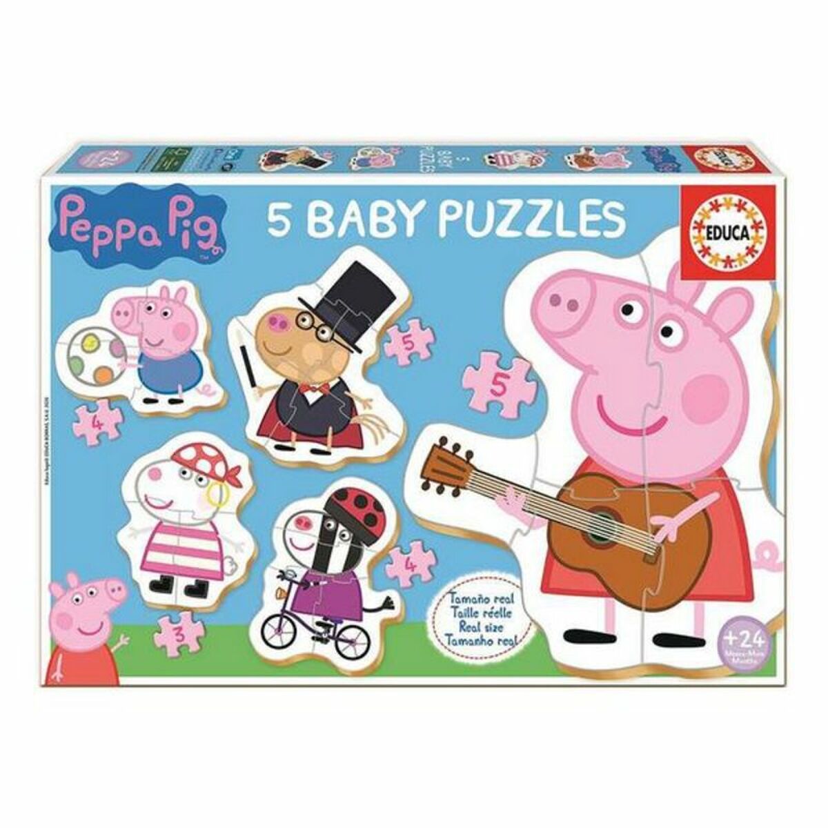 Набор из 5 пазлов   Peppa Pig Baby-2