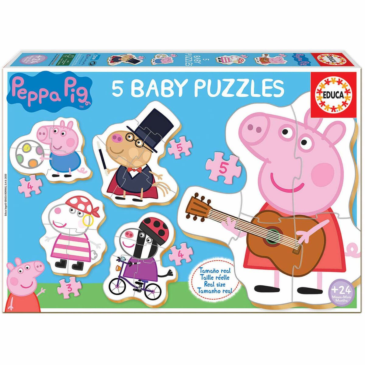 Набор из 5 пазлов   Peppa Pig Baby-5