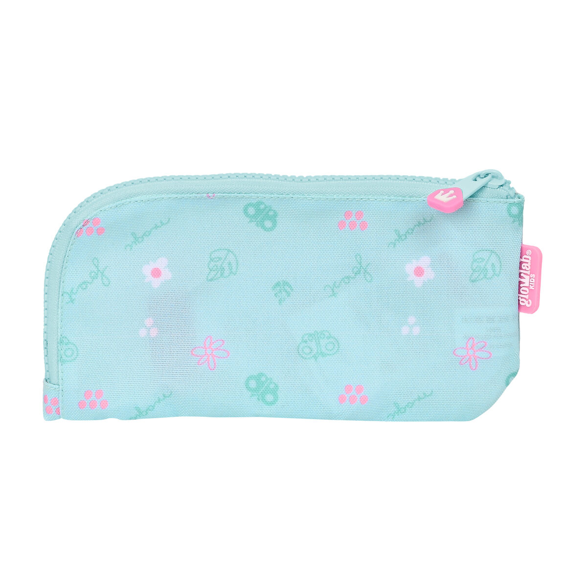 Школьный пенал Glow Lab Cute doll Светло Синий (23 x 11 x 1 cm)-2