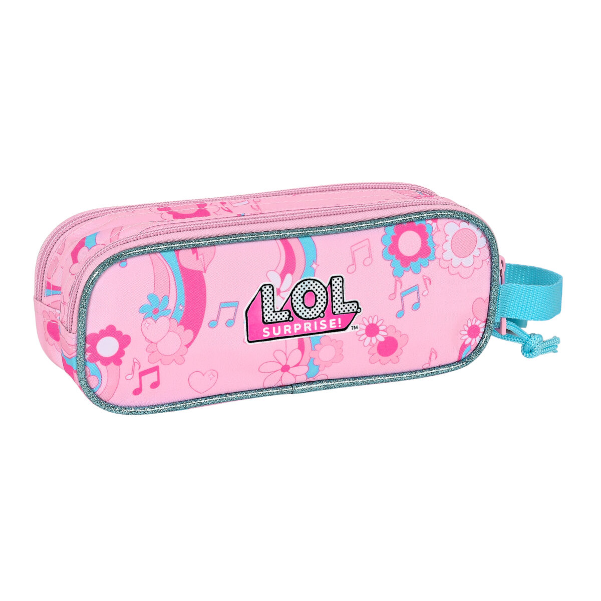 Двойной пенал LOL Surprise! Glow girl Розовый (21 x 8 x 6 cm)-2