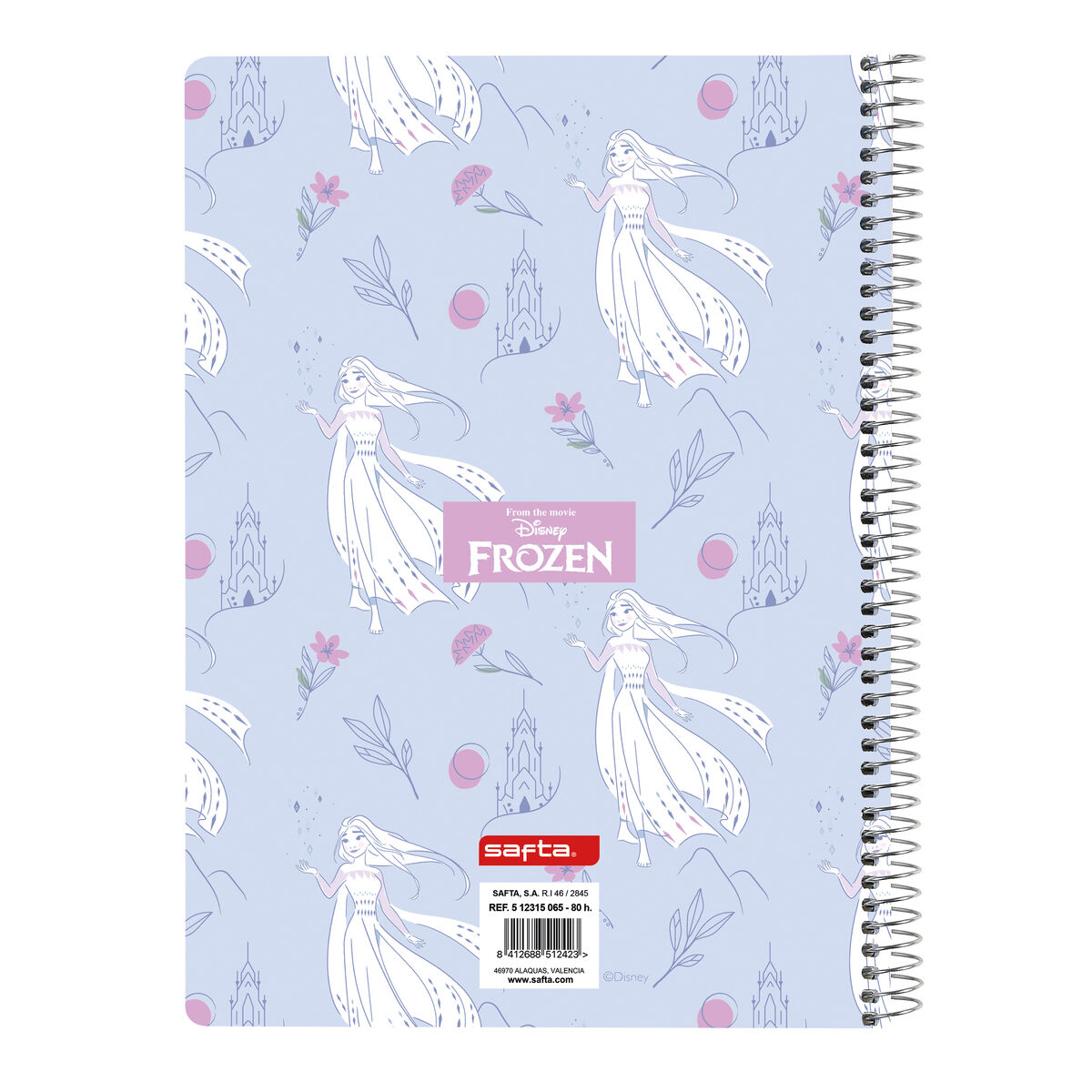 Блокнот Frozen Believe Лиловый (80 Листья)-2