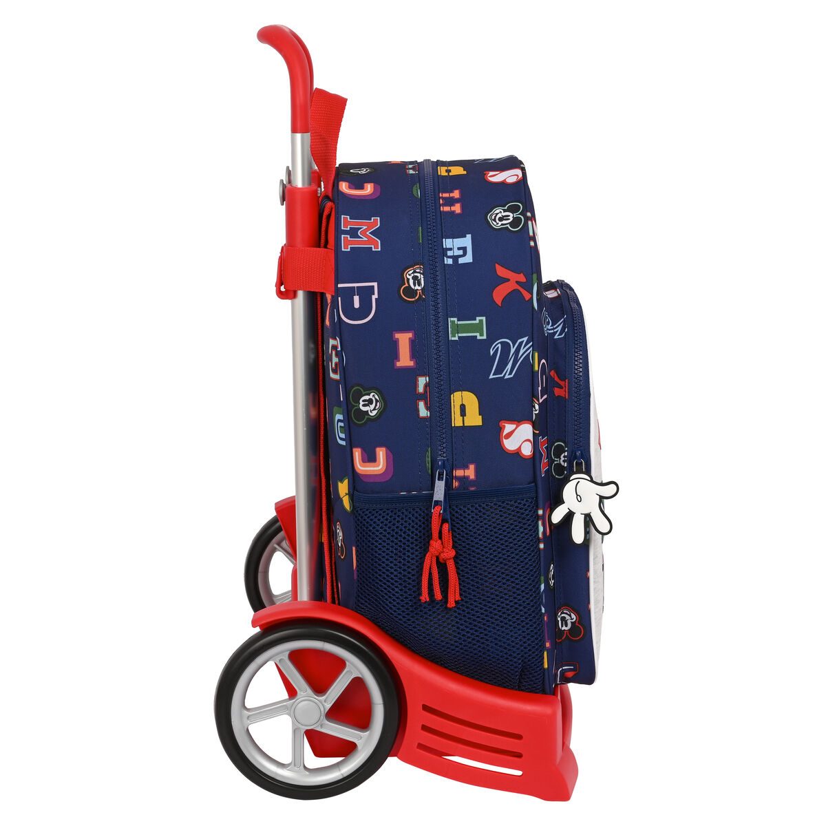 Школьный рюкзак с колесиками Mickey Mouse Clubhouse Only one Тёмно Синий (33 x 42 x 14 cm)-2