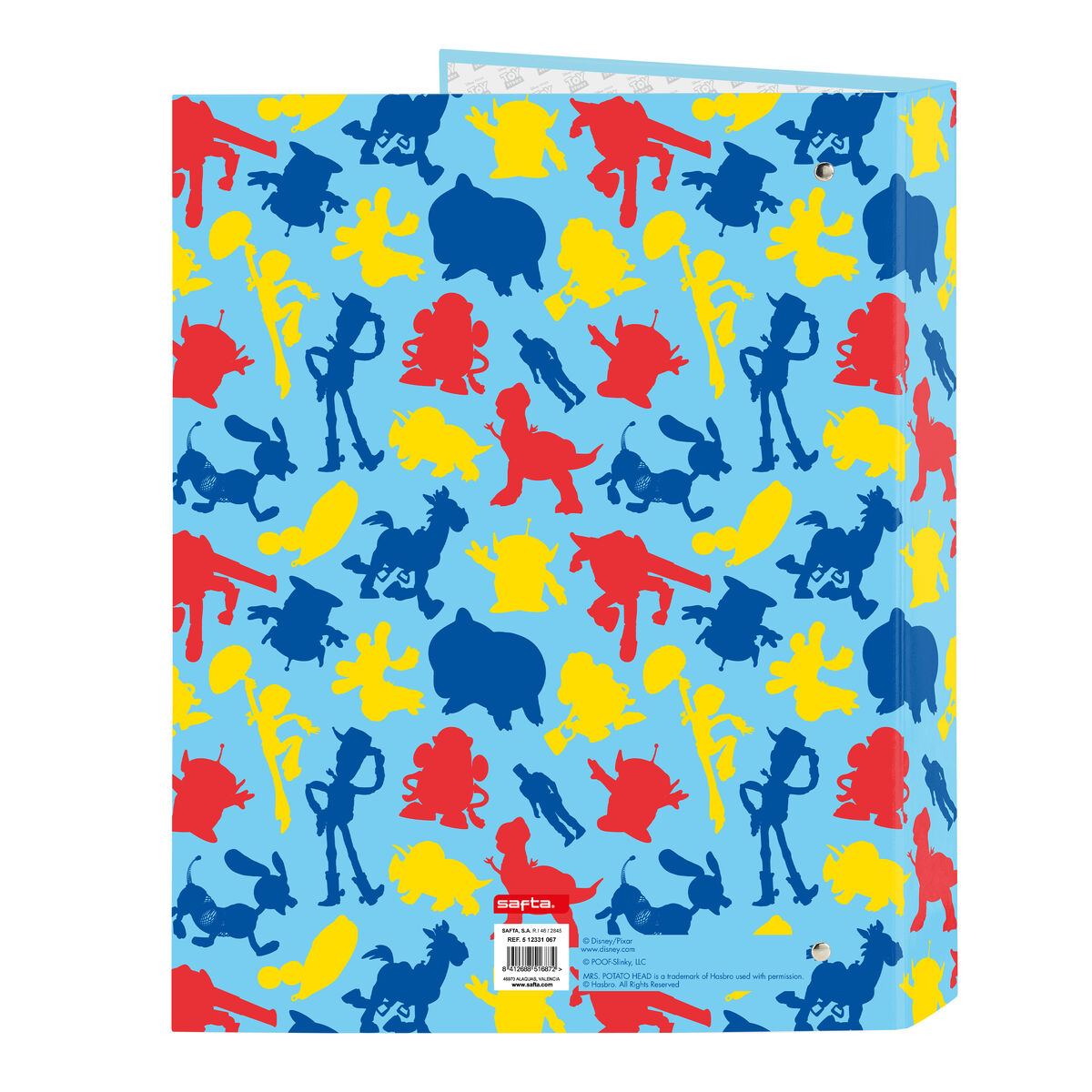 Папка-регистратор Toy Story Ready to play Светло Синий A4 (26.5 x 33 x 4 cm)-2
