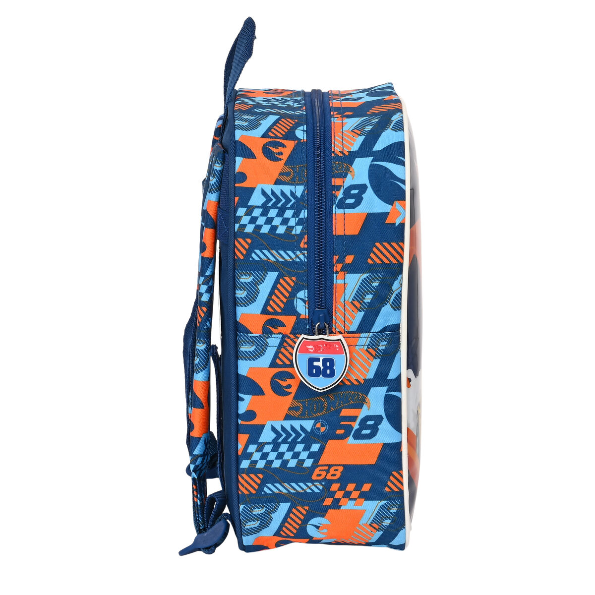 Детский рюкзак Hot Wheels Speed club Оранжевый Тёмно Синий (22 x 27 x 10 cm)-3