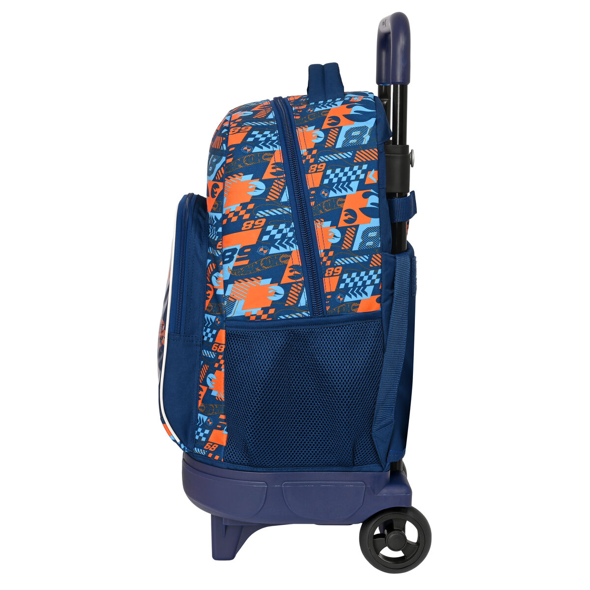Школьный рюкзак с колесиками Hot Wheels Speed club Оранжевый 33 X 45 X 22 cm-2