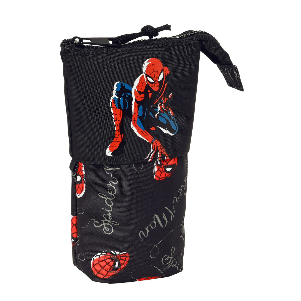 Футляр Spiderman Hero Чёрный (8 x 19 x 6 cm)-3