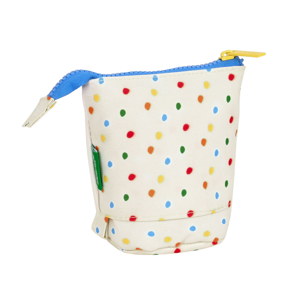 Школьный пенал с аксессуарами Benetton Topitos Белый (8 x 19 x 6 cm) (32 Предметы)-2