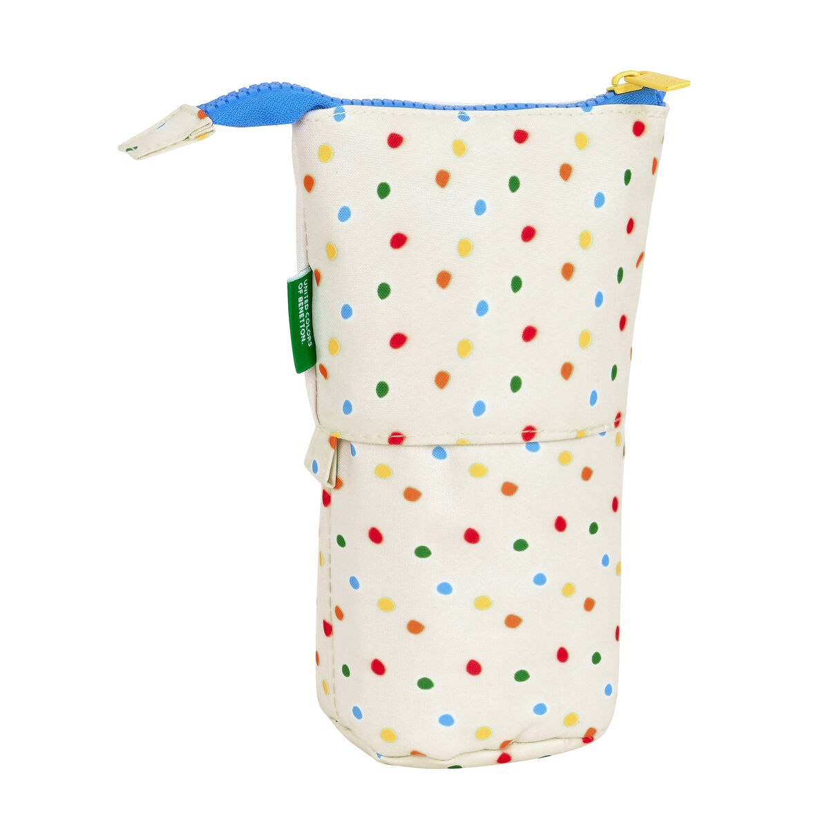 Школьный пенал с аксессуарами Benetton Topitos Белый (8 x 19 x 6 cm) (32 Предметы)-5