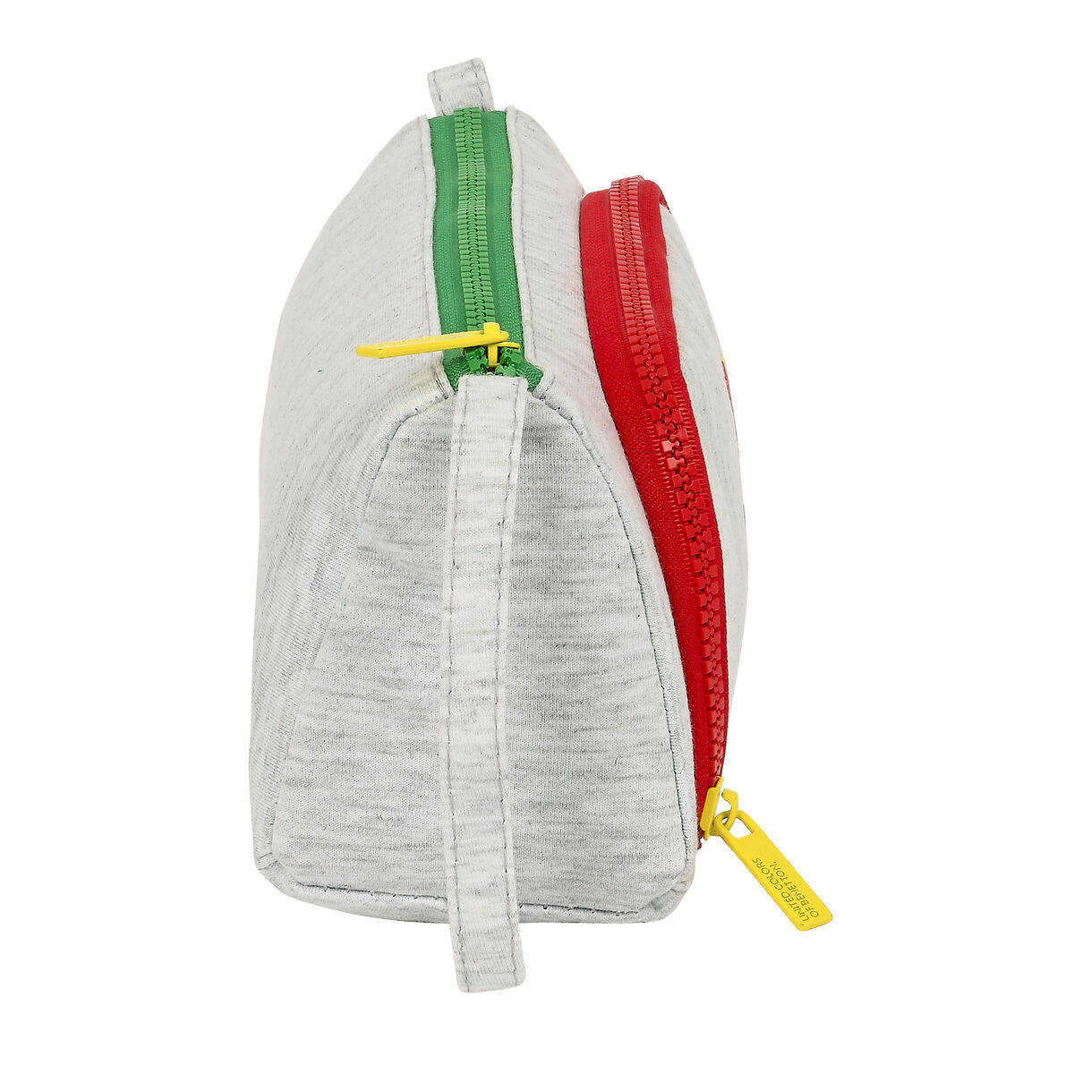 Школьный пенал Benetton Pop Серый 20 x 11 x 8.5 cm-2