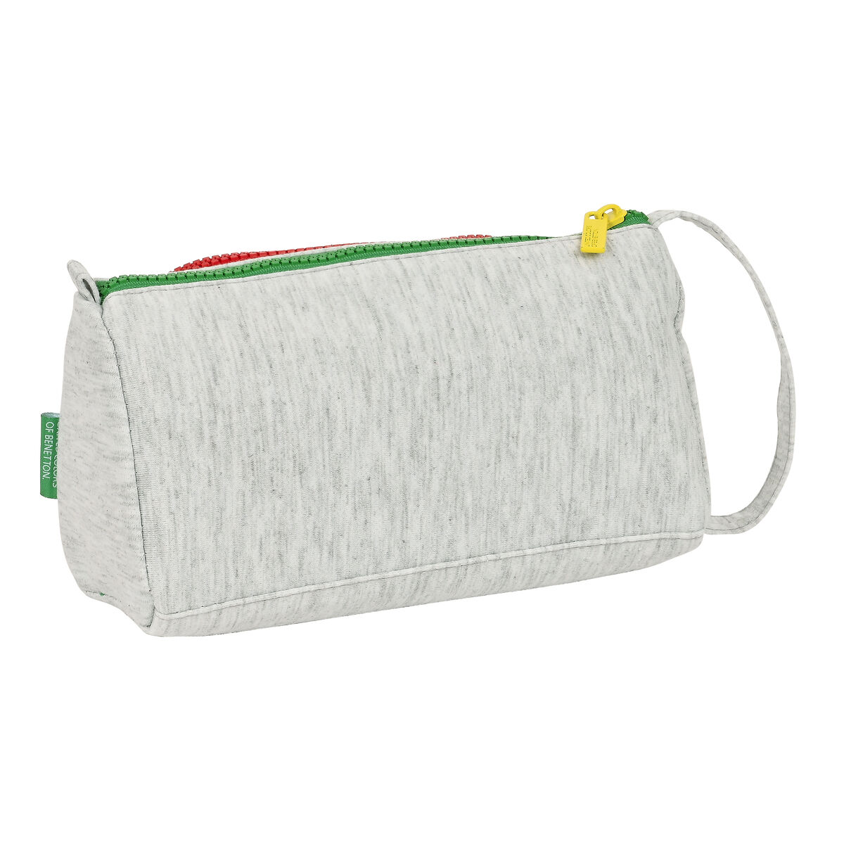 Школьный пенал Benetton Pop Серый 20 x 11 x 8.5 cm-4