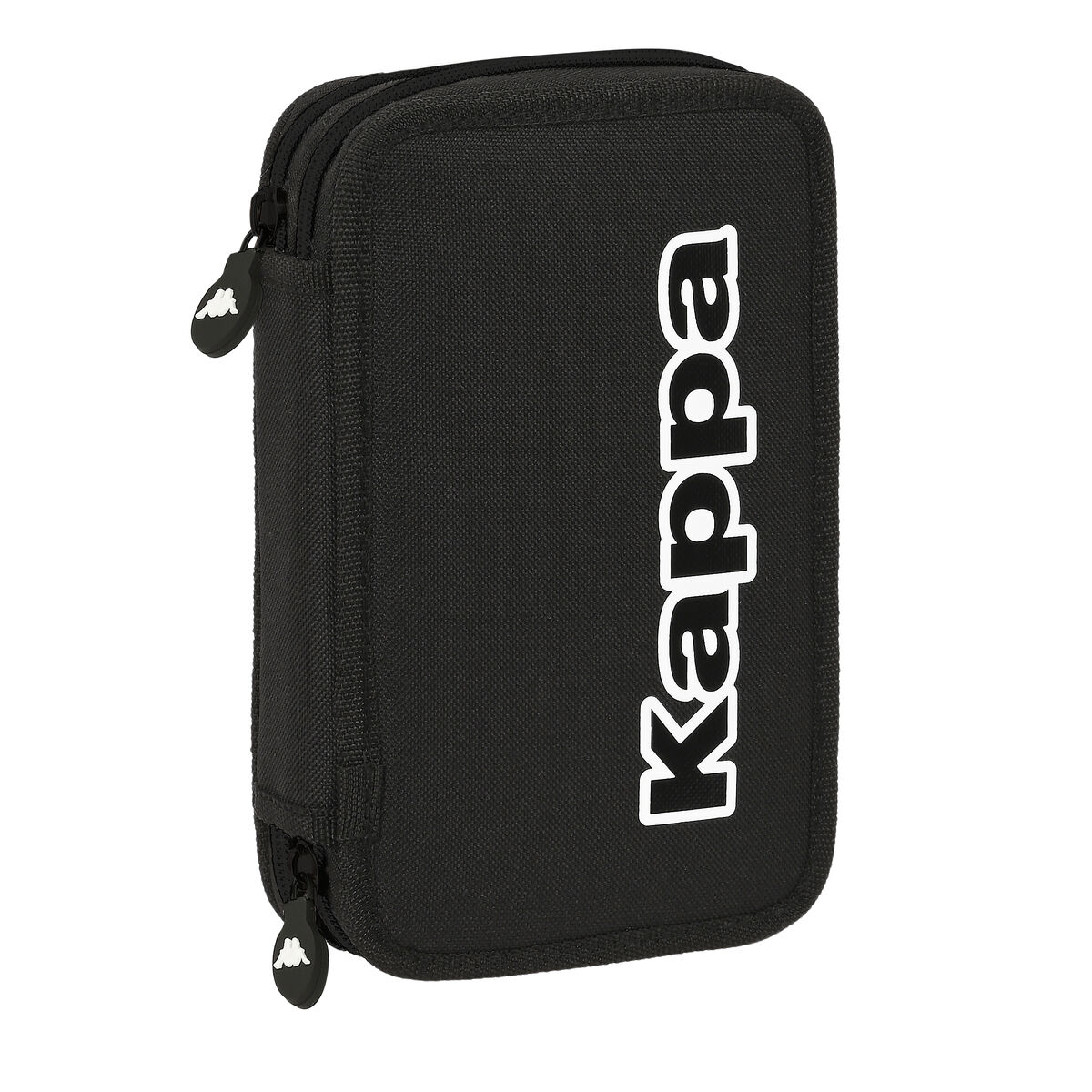 Школьный пенал с аксессуарами Kappa Black Чёрный 12.5 x 19.5 x 4 cm (28 Предметы)-3