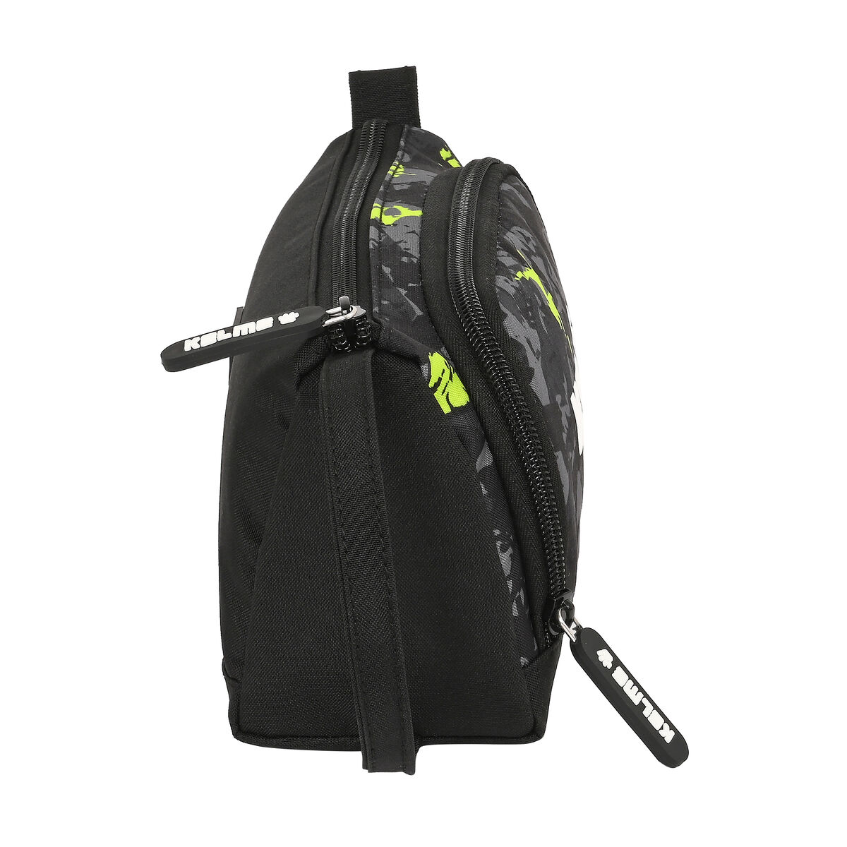 Школьный пенал Kelme Jungle Чёрный Серый лимонный 20 x 11 x 8.5 cm-4