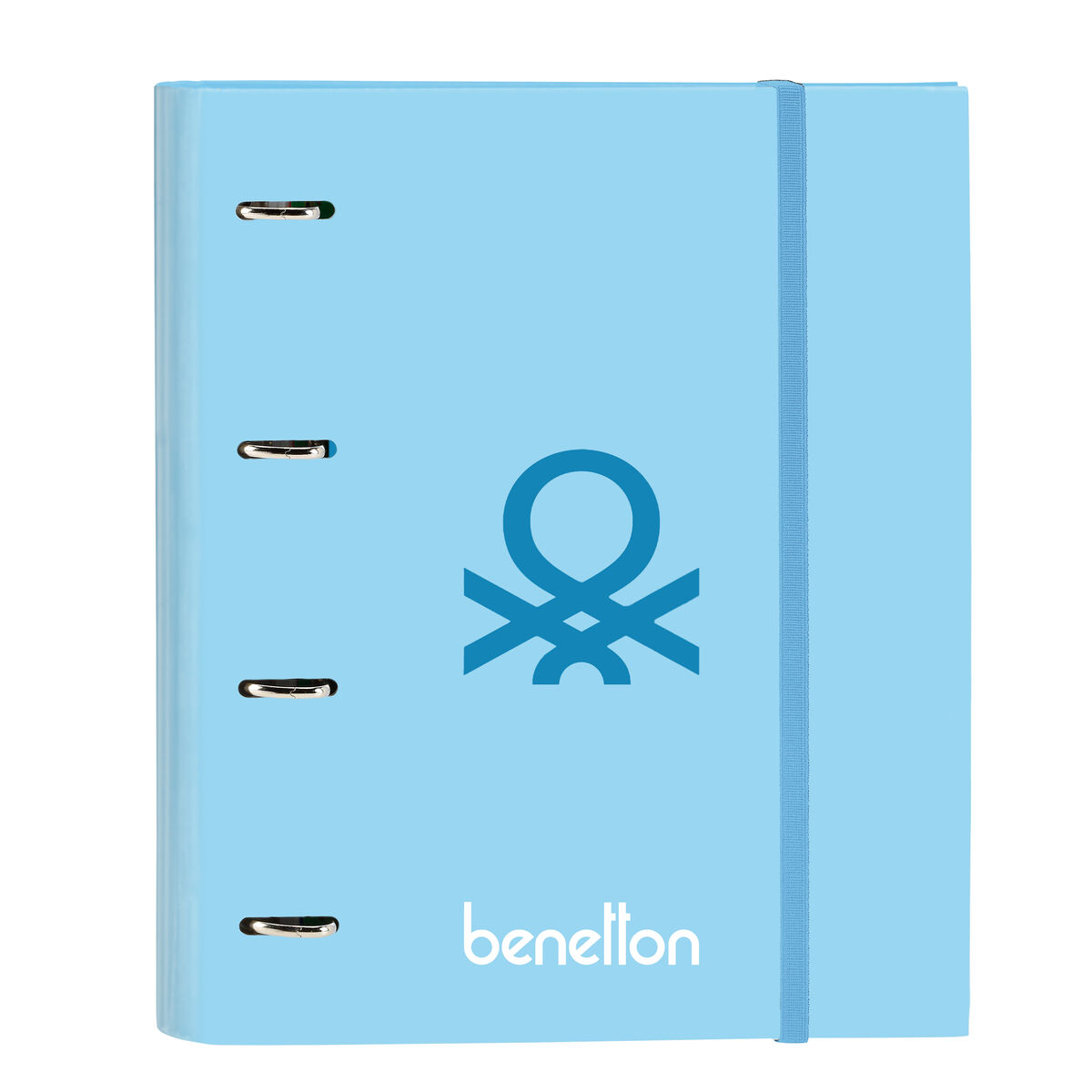 Dossier enregistreur Benetton Sequins Bleu clair (27 x 32 x 3.5 cm)