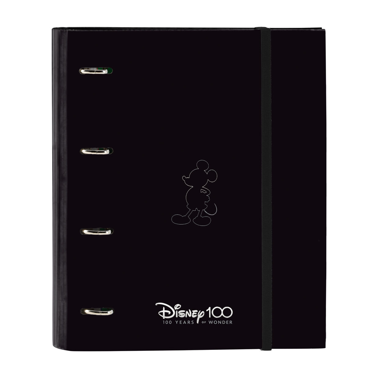 Папка-регистратор Mickey Mouse Clubhouse Чёрный (27 x 32 x 3.5 cm)-2