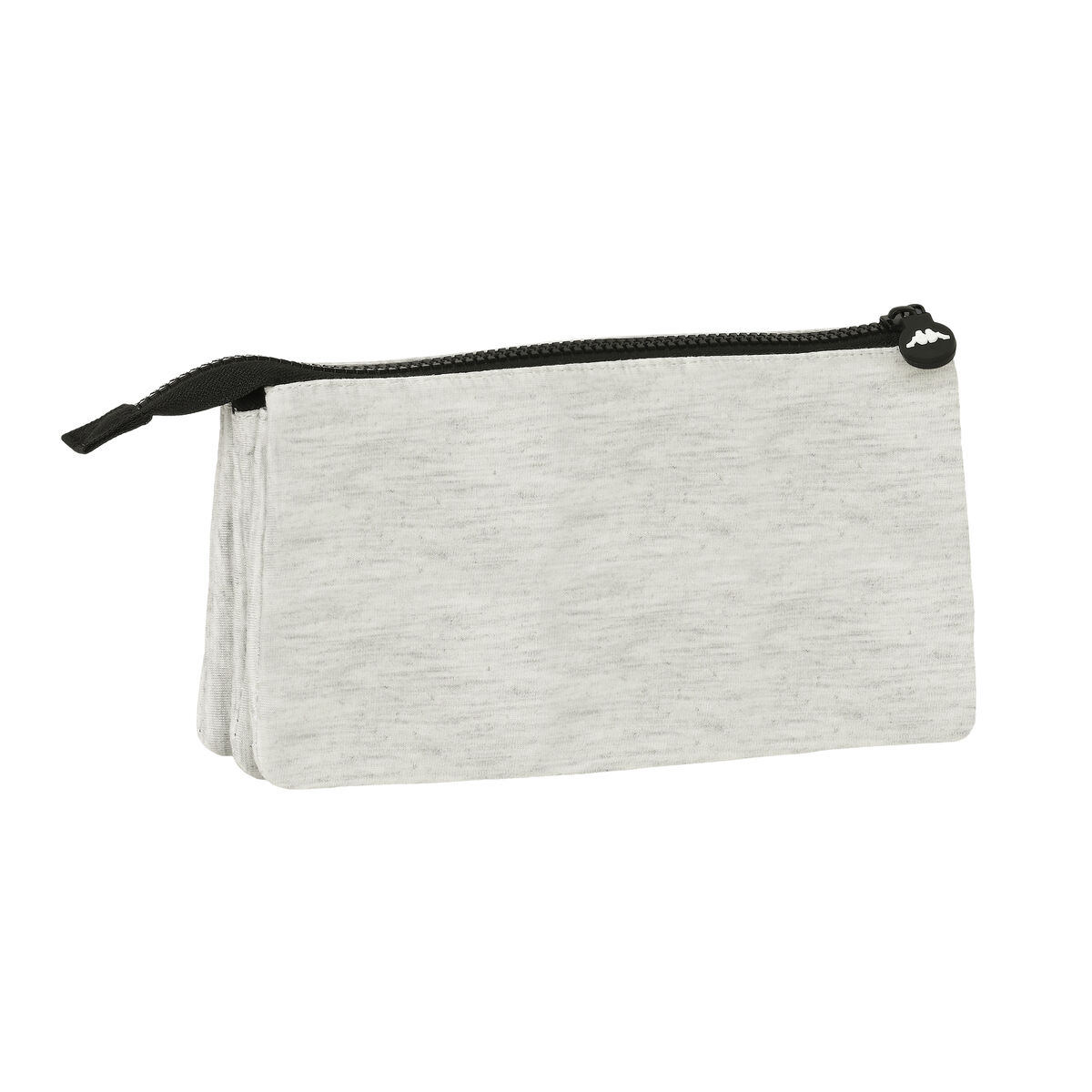 Тройной пенал Kappa Grey knit Серый (22 x 12 x 3 cm)-3