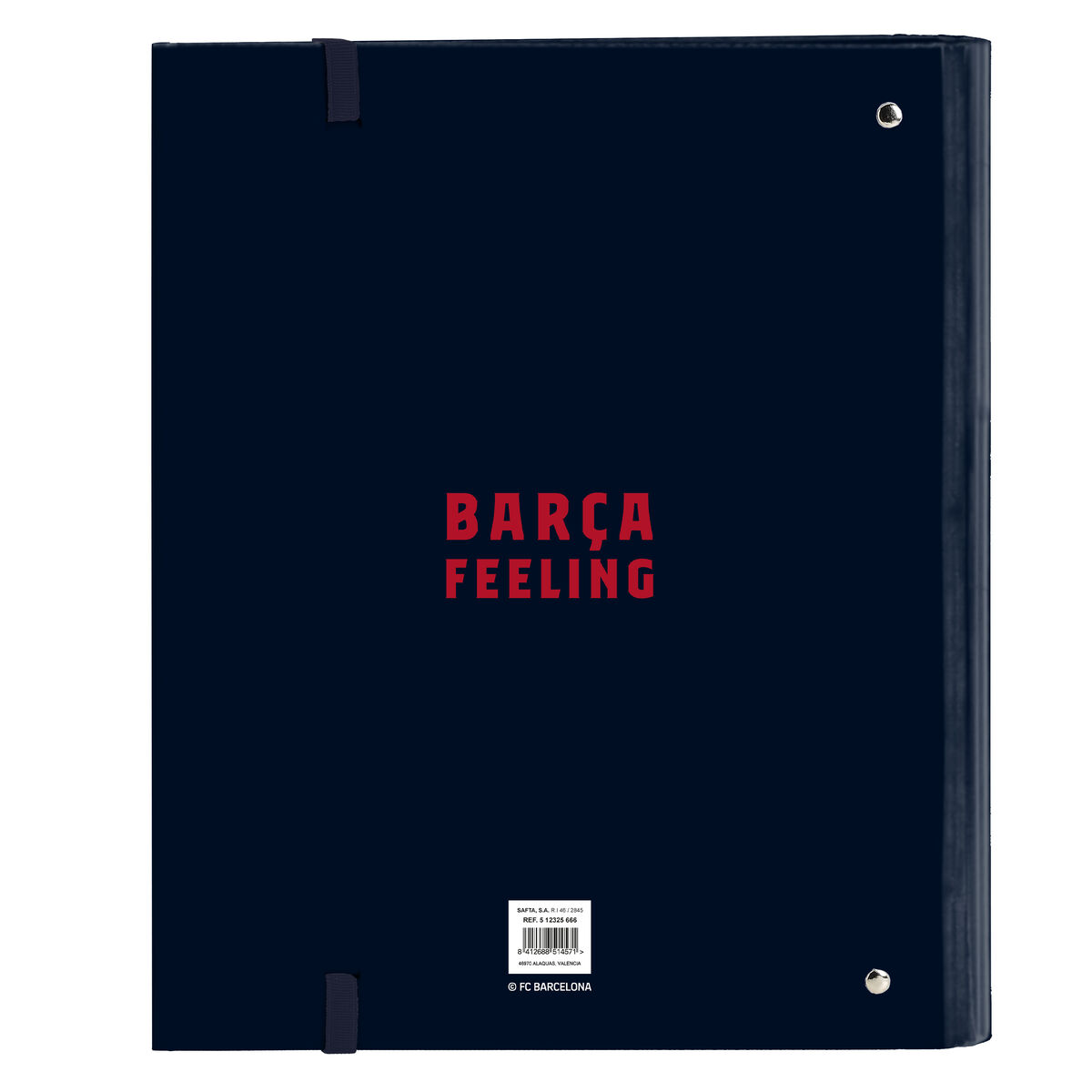 Папка-регистратор F.C. Barcelona Тёмно Синий (27 x 32 x 3.5 cm)-2