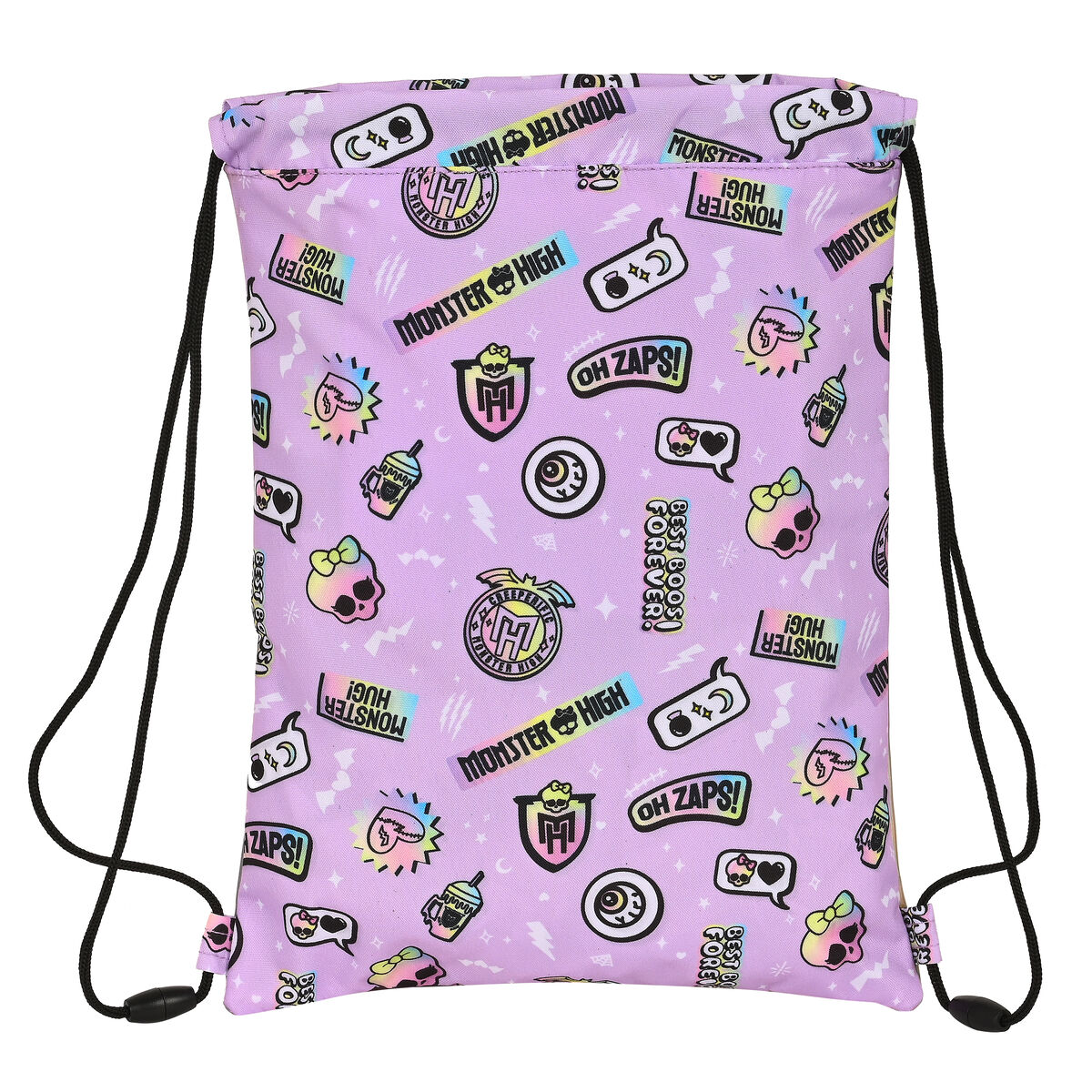 Сумка-рюкзак на веревках Monster High Best boos Лиловый-4