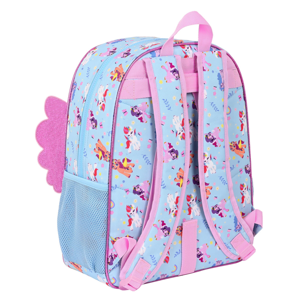 Школьный рюкзак My Little Pony Wild & free Синий Розовый 33 x 42 x 14 cm-2