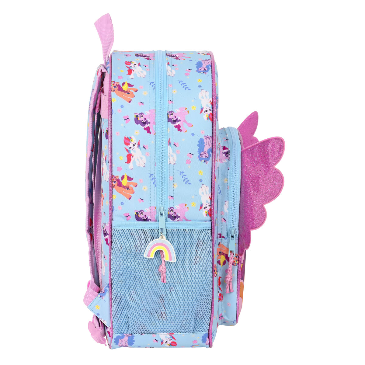 Школьный рюкзак My Little Pony Wild & free Синий Розовый 33 x 42 x 14 cm-3