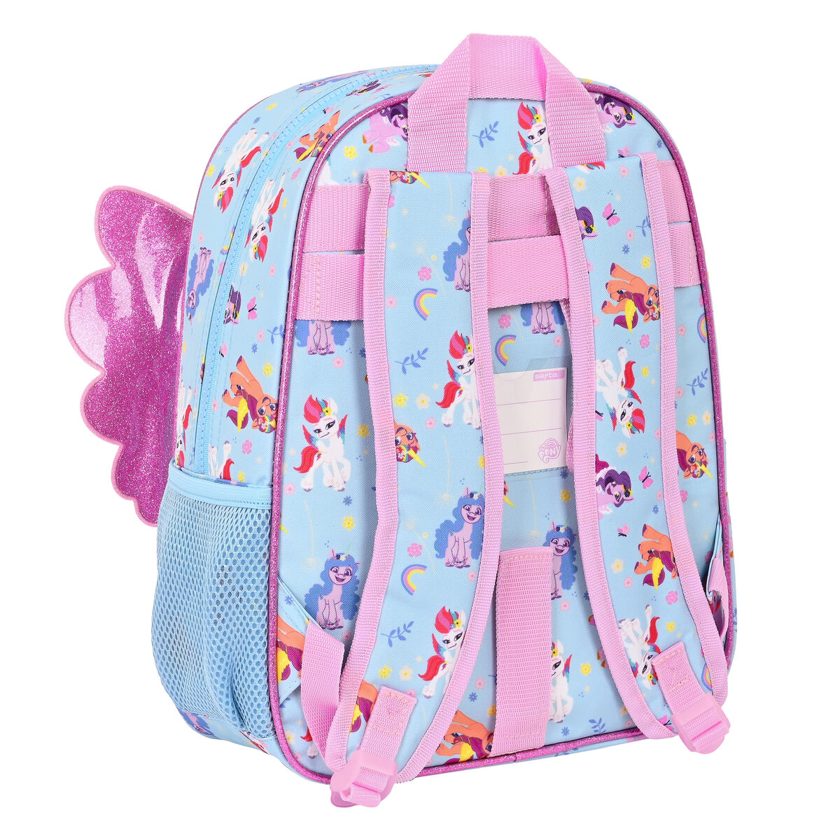 Школьный рюкзак My Little Pony Wild & free 26 x 34 x 11 cm Синий Розовый-2